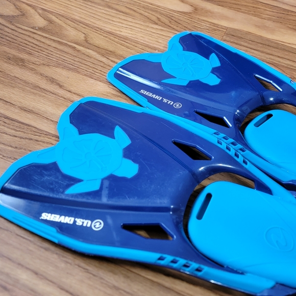 U.S. Divers Proflex Fins Flippers Youth/Kids Size Large 5-8 - Picture 5 of 7